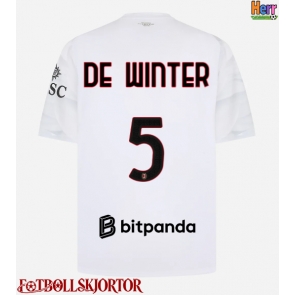 AC Milan Koni De Winter #5 Bortatröja 2026-27 Kortärmad